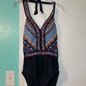 One piece bathing suit